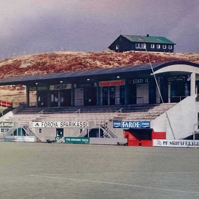Nýggja HB-húsið, sum tikið varð í nýtslu 23. januar 1993